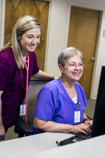 Nurses station Leslie